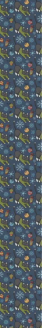 patterned-wallpaper-christmas-cats-in-sweaters
