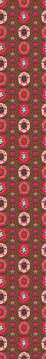 patterned-wallpaper-floralie-brown