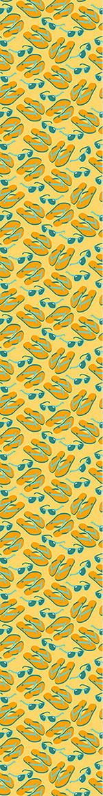patterned-wallpaper-flip-flops