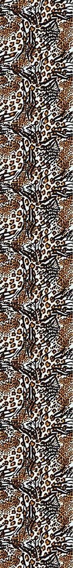 patterned-wallpaper-leopard-hunts-zebra