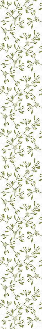 patterned-wallpaper-mistletoes