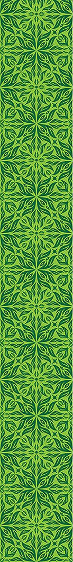 patterned-wallpaper-green-blossom-dream
