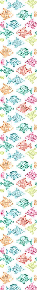 patterned-wallpaper-fish-in-the-aquarium