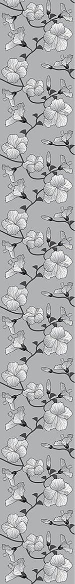 patterned-wallpaper-hibiscus-monochrome