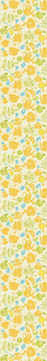 patterned-wallpaper-tea-time-in-the-garden