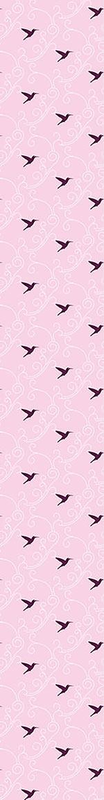 patterned-wallpaper-violet-hummingbird