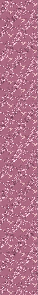 patterned-wallpaper-lavender-hummingbird