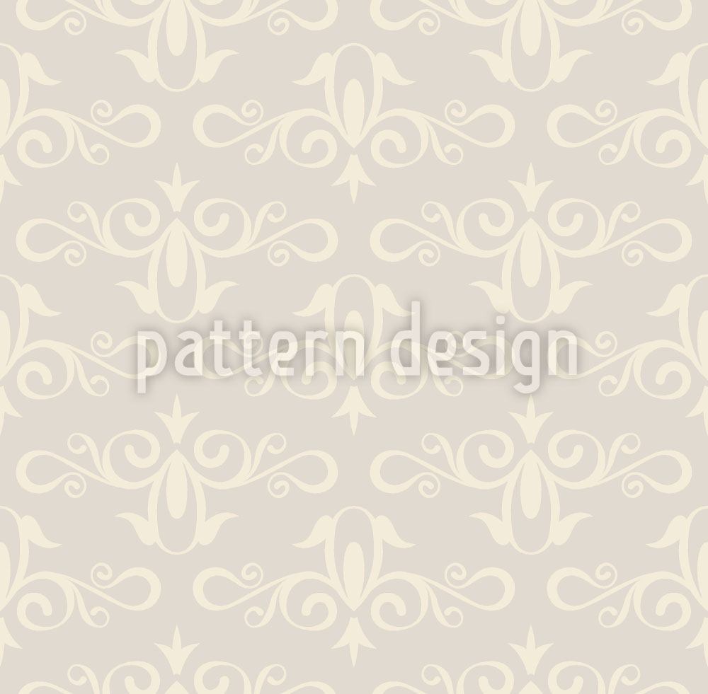 patterned-wallpaper-cinderella-silver