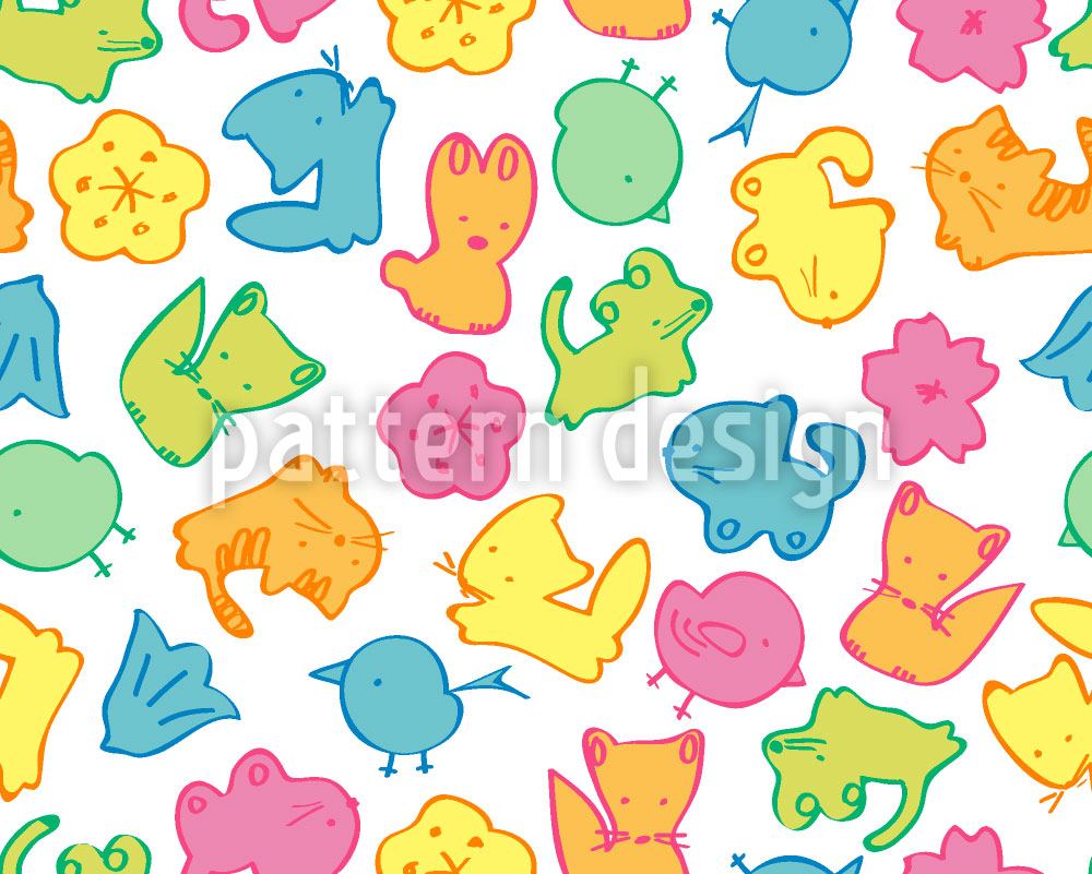 patterned-wallpaper-jelly-animals
