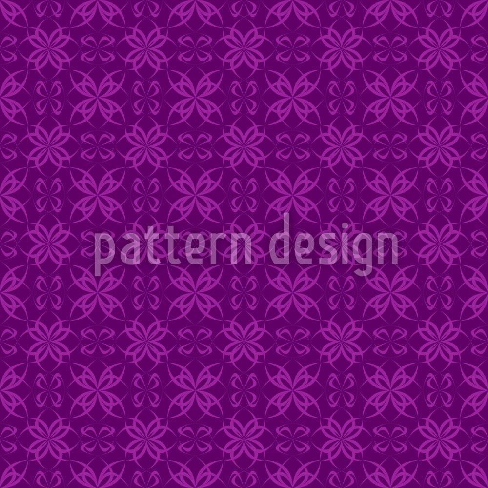patterned-wallpaper-cross-flowers