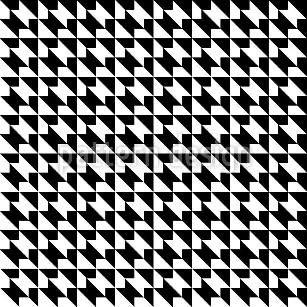 patterned-wallpaper-houndstooth-geometry