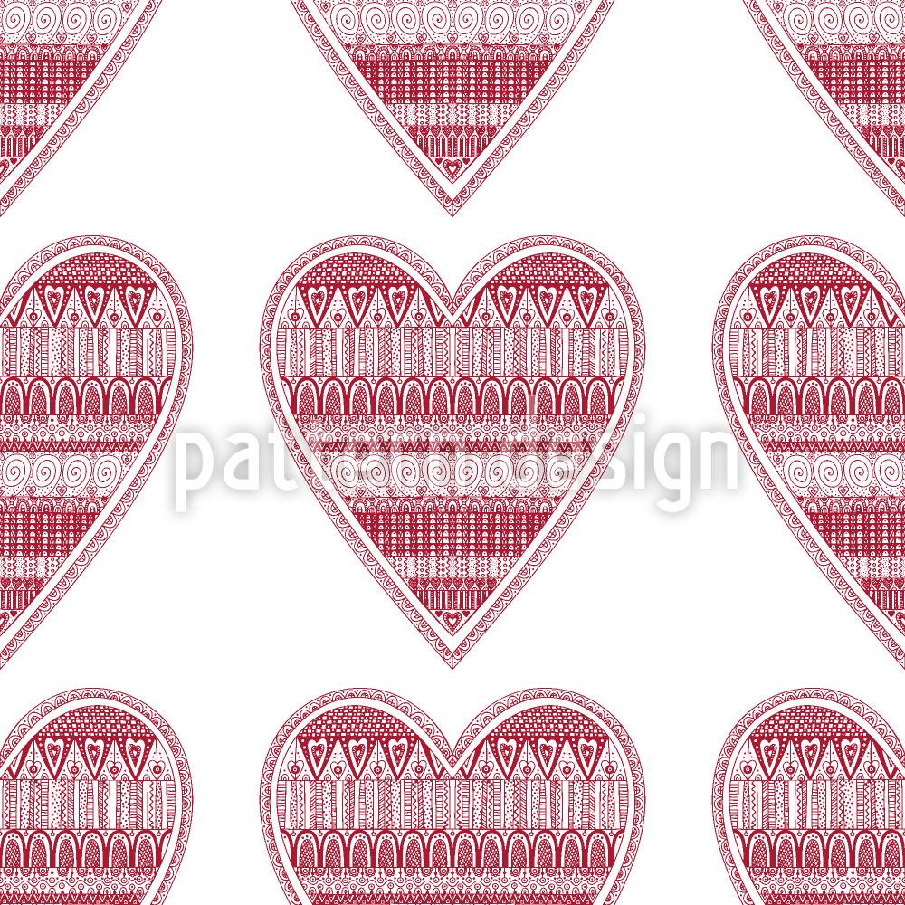 patterned-wallpaper-heart-for-knitting