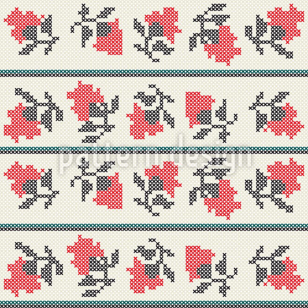 patterned-wallpaper-embroidered-sea-of-flowers