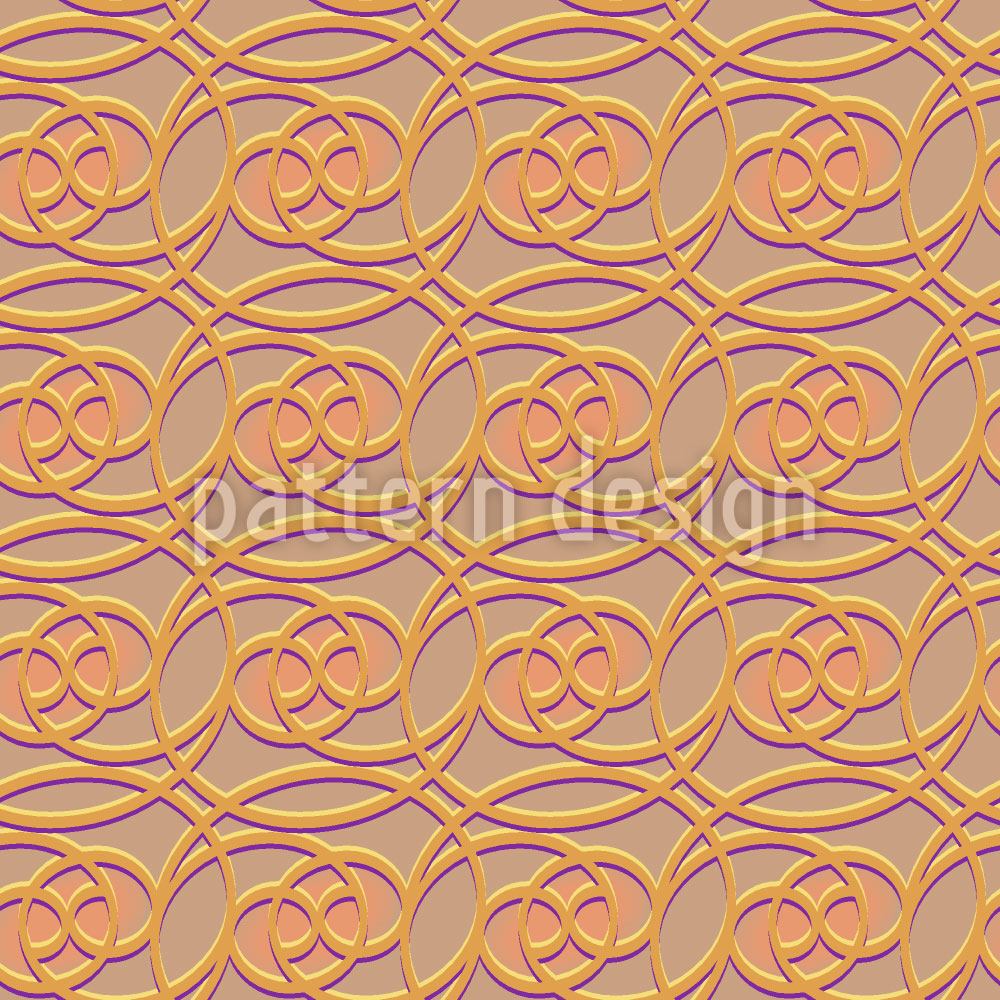 patterned-wallpaper-celtic-gold
