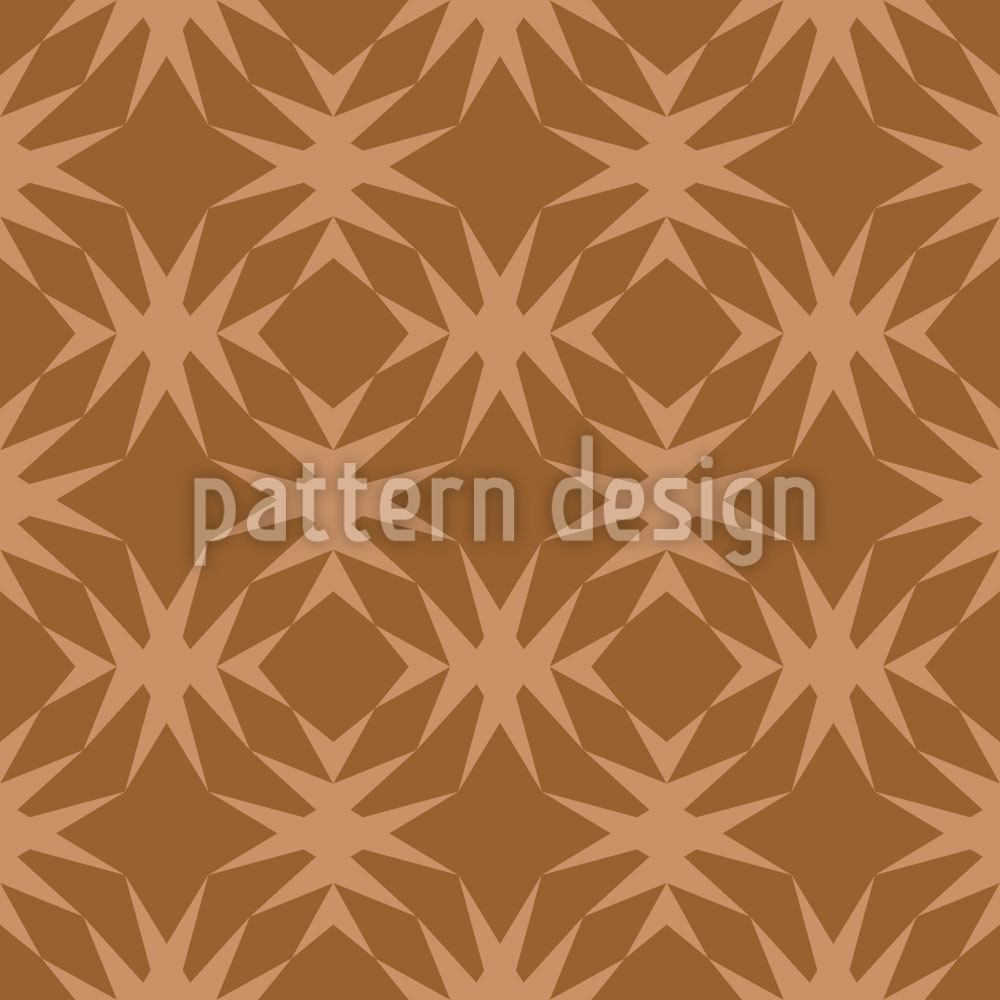 patterned-wallpaper-star-check-in-caramel