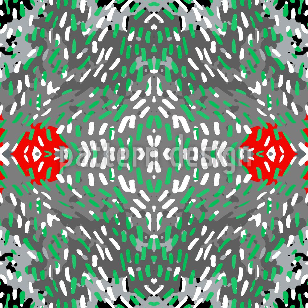 patterned-wallpaper-red-accents