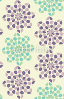 patterned-wallpaper-dotty-flowers