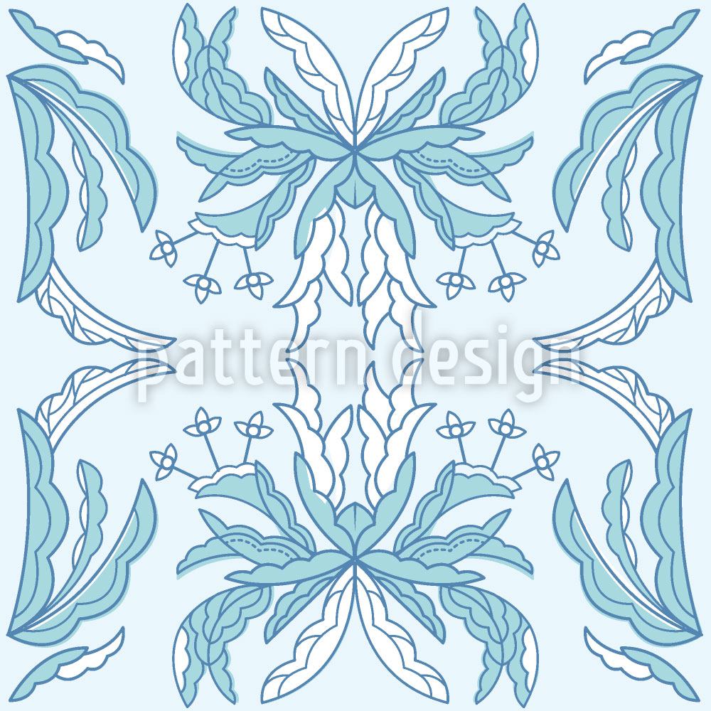 patterned-wallpaper-fairytale-flowers