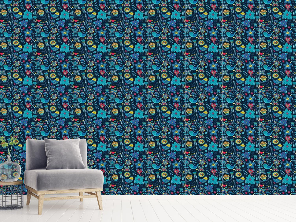 patterned-wallpaper-the-garden-of-pandora-at-night