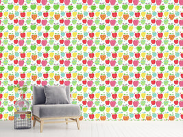 patterned-wallpaper-apple-art