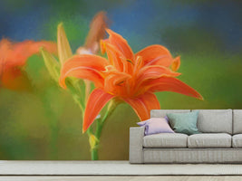 photo-wallpaper-painting-of-a-lily