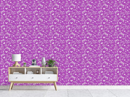 patterned-wallpaper-i-love-you-birdy