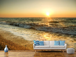 photo-wallpaper-sunset-at-sea