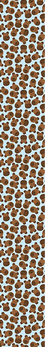 patterned-wallpaper-mister-bear-blue