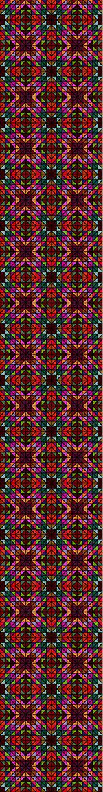 patterned-wallpaper-window-glass-mosaic