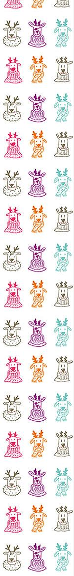 patterned-wallpaper-rudolf-and-friends