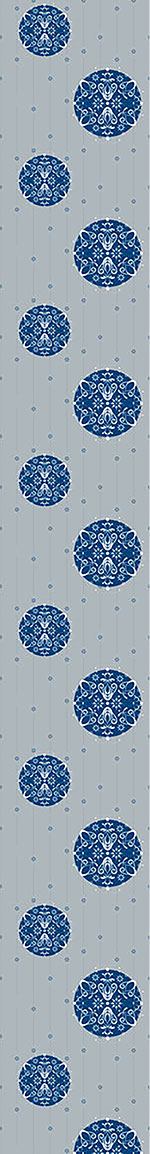 patterned-wallpaper-christmas-ornaments-silver