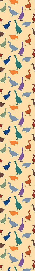 patterned-wallpaper-gabbling-geese