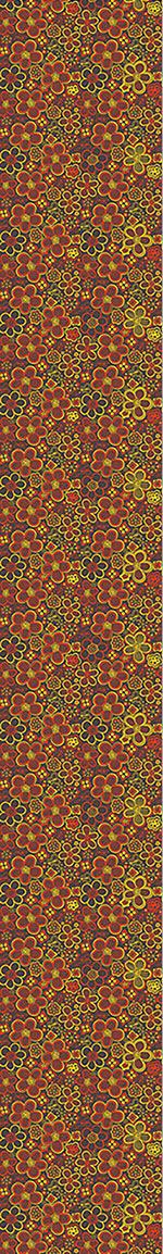 patterned-wallpaper-retro-flower-rush