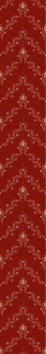 patterned-wallpaper-floral-baroque-red