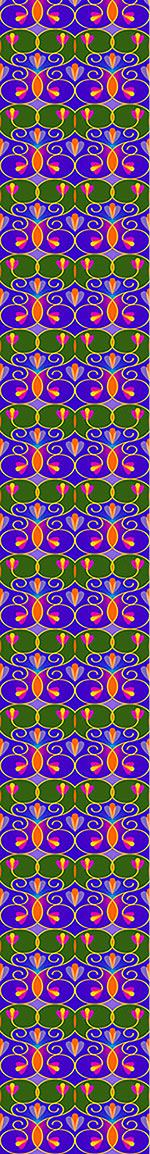 patterned-wallpaper-swirls-and-trellis