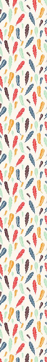 patterned-wallpaper-feathers