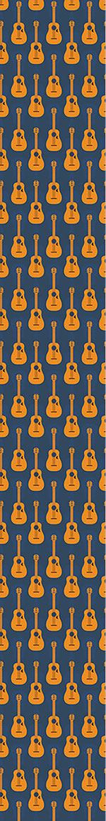 patterned-wallpaper-creole-guitars