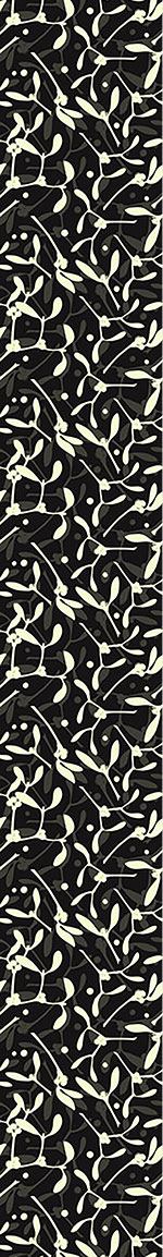 patterned-wallpaper-mistletoe-silhouettes