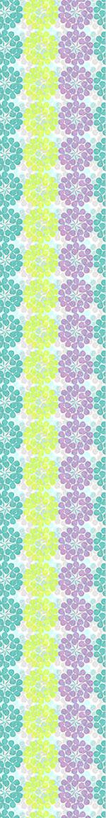 patterned-wallpaper-clover-blossoms-pastel