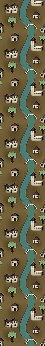 patterned-wallpaper-village-without-people