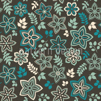 patterned-wallpaper-blossom-and-leaf-fantasy