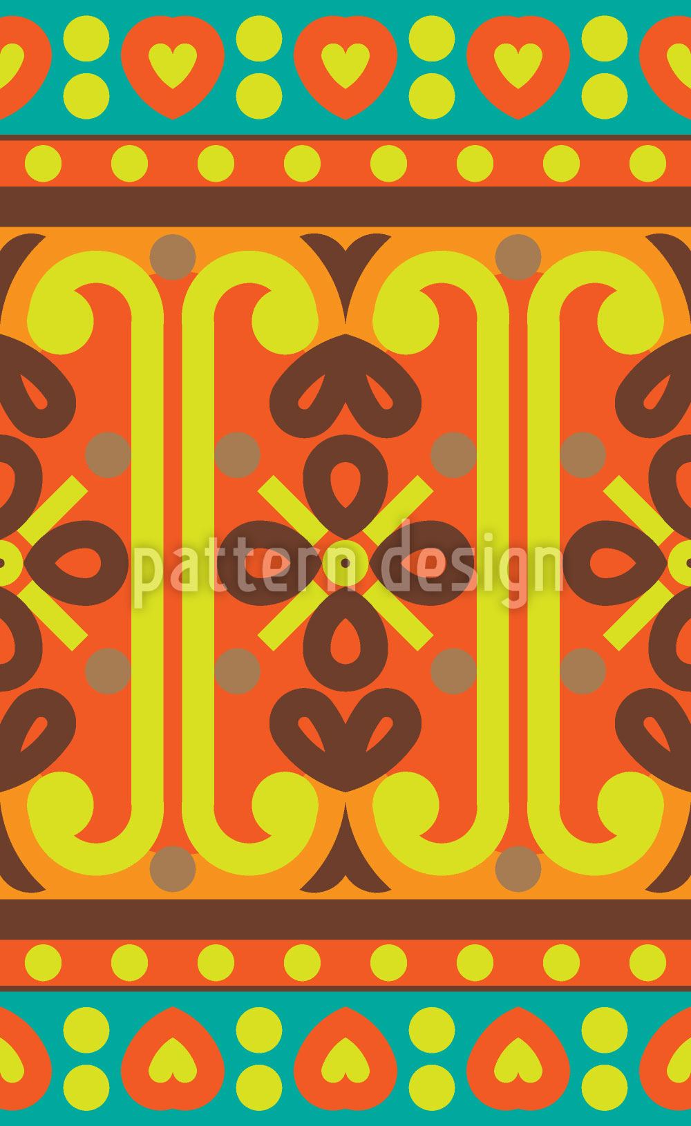 patterned-wallpaper-oriental-ethno-bordure