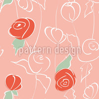 patterned-wallpaper-nostalgic-rose-garden