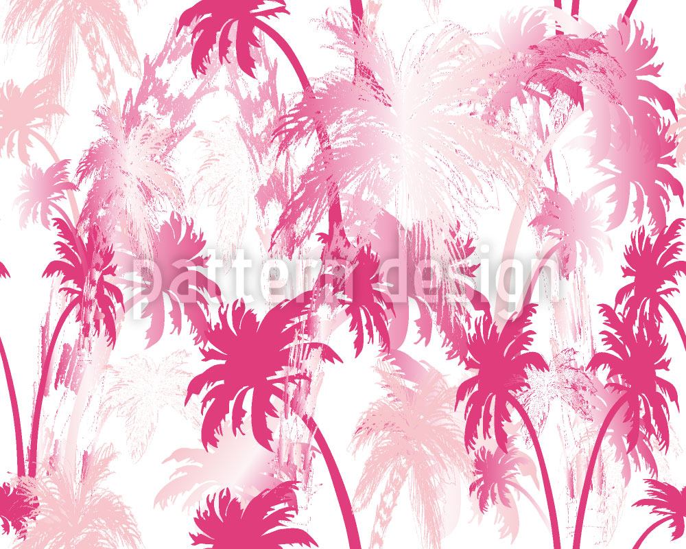 patterned-wallpaper-under-palms