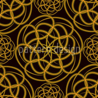 patterned-wallpaper-golden-wheels