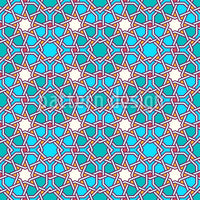 patterned-wallpaper-arabic-latticework