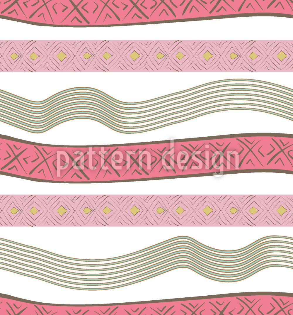 patterned-wallpaper-ethno-ribbons