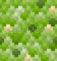 patterned-wallpaper-pentagon-pixels-in-the-grass