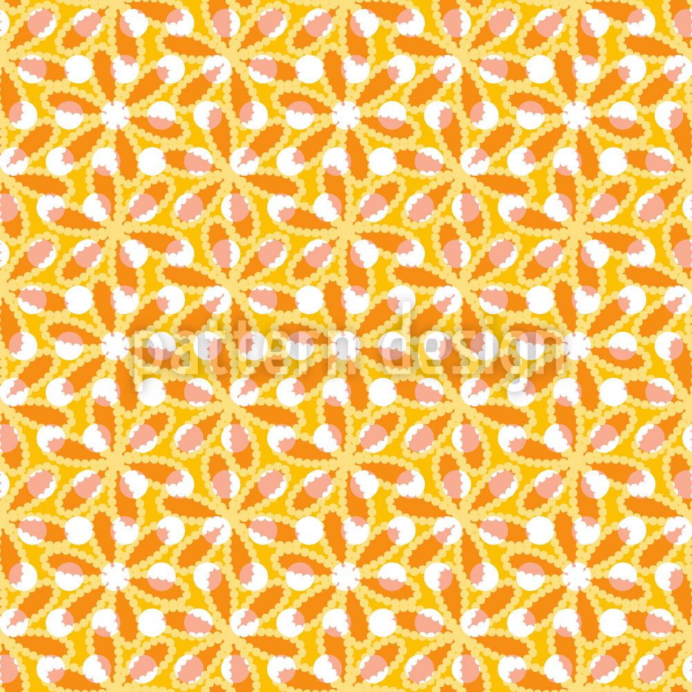 patterned-wallpaper-desert-flower-ii