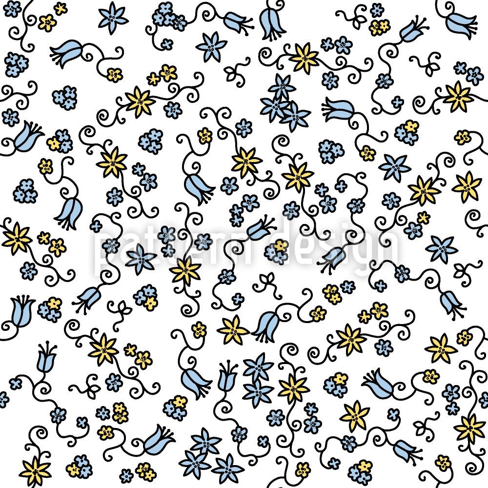 patterned-wallpaper-sea-of-blossoms-everywhere